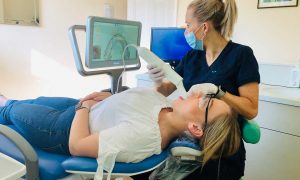 Evesham Place Dental Invisalign in the chair